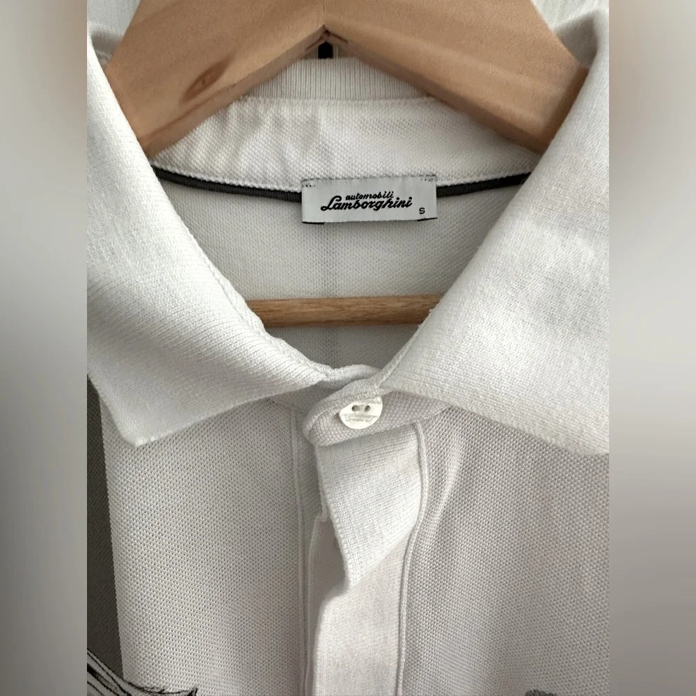 Automobile Lamborghini men’s Polo - Picture 3 of 7